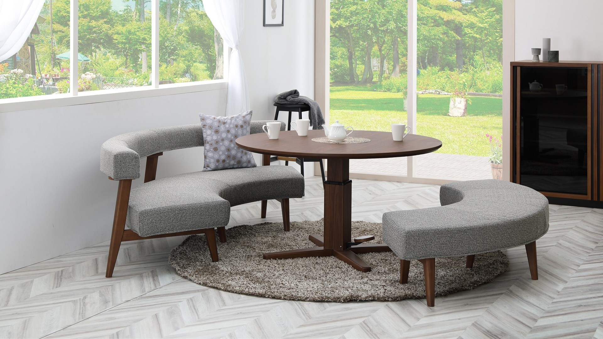 ◇美品　シギヤマ家具　GRAIN PCデスク＋チェア＋ライト　3点 シギヤマ家具工業 | キッチン・リビング・寝室用など高品質な